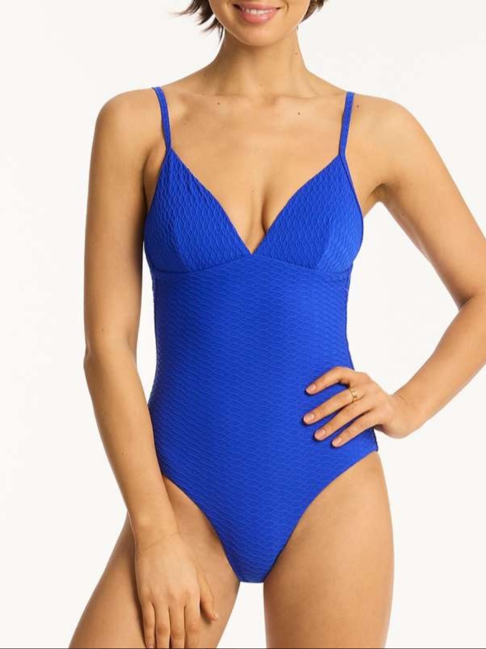 SEA LEVEL Honeycomb Tri One Piece One-Piece Swimsuit
